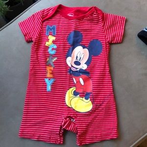 Mickey Mouse onesie